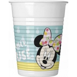 Disney Minnie Tropical Cup Plastic (8 pièces) 200 ml