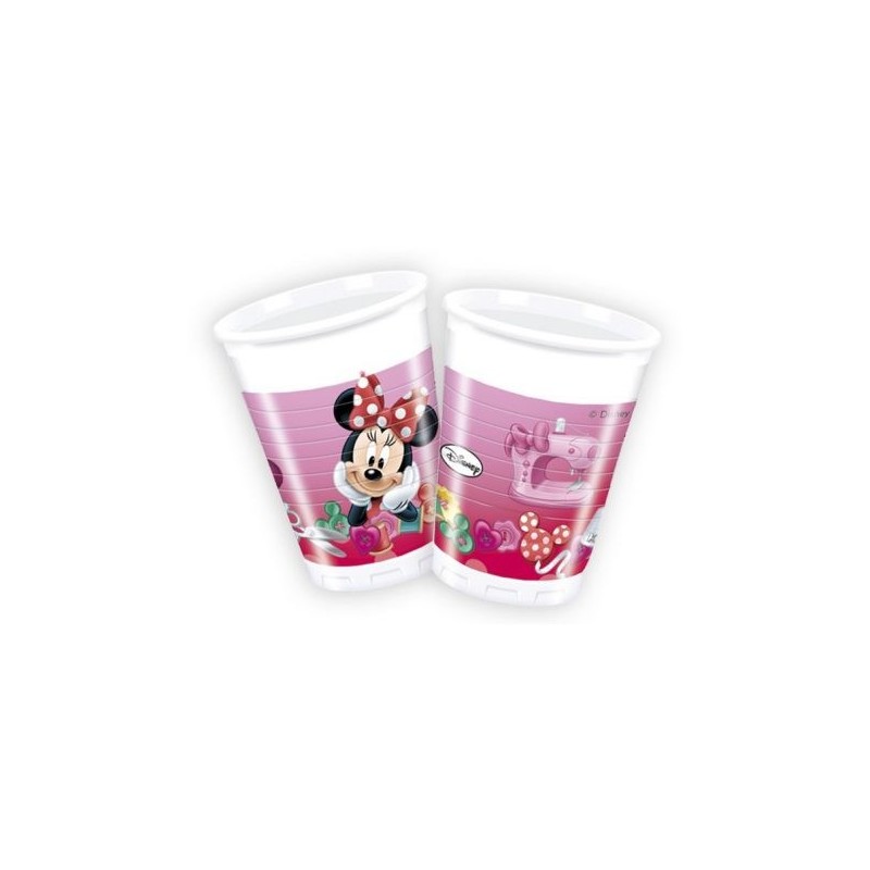 Disney Minnie Sweet Cup Plastic (8 pièces) 200 ml