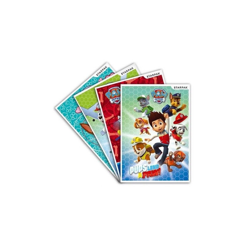 PAW Patrol Clip-on Sheets A5