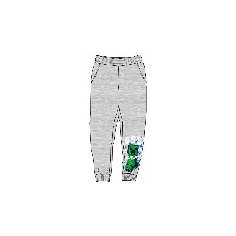 Pantalon long enfant minecraft jogging 12 ans