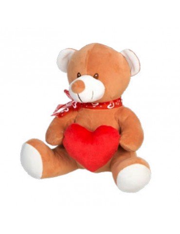 nounours coeur peluche