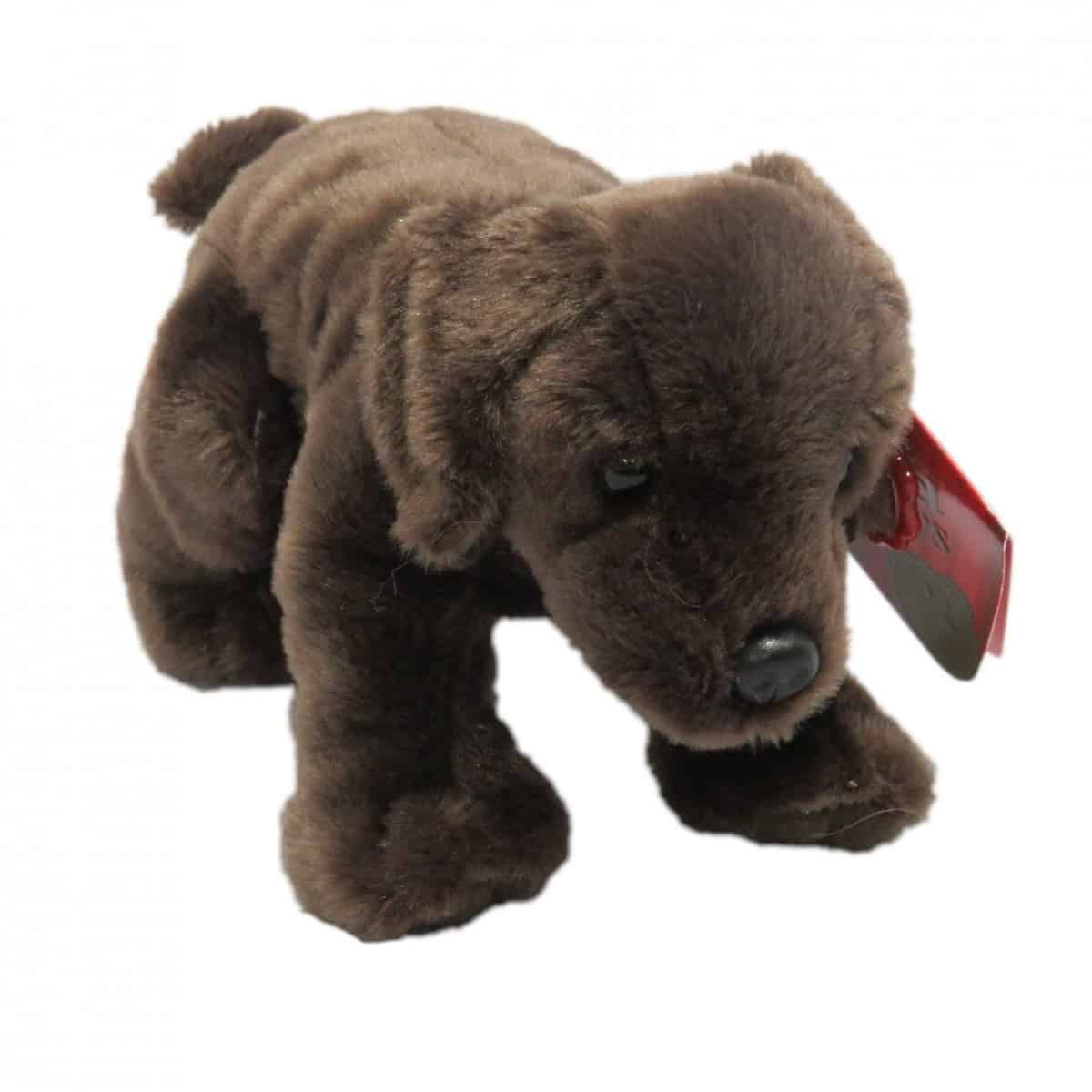 peluche chien marron