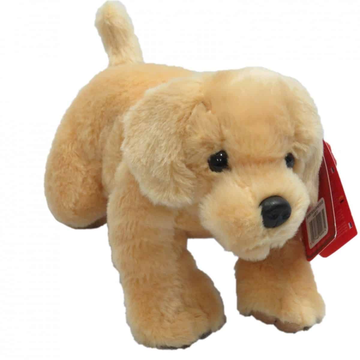 Peluche chien Marron clair 20 cm | Keel Toys | BellePeluche